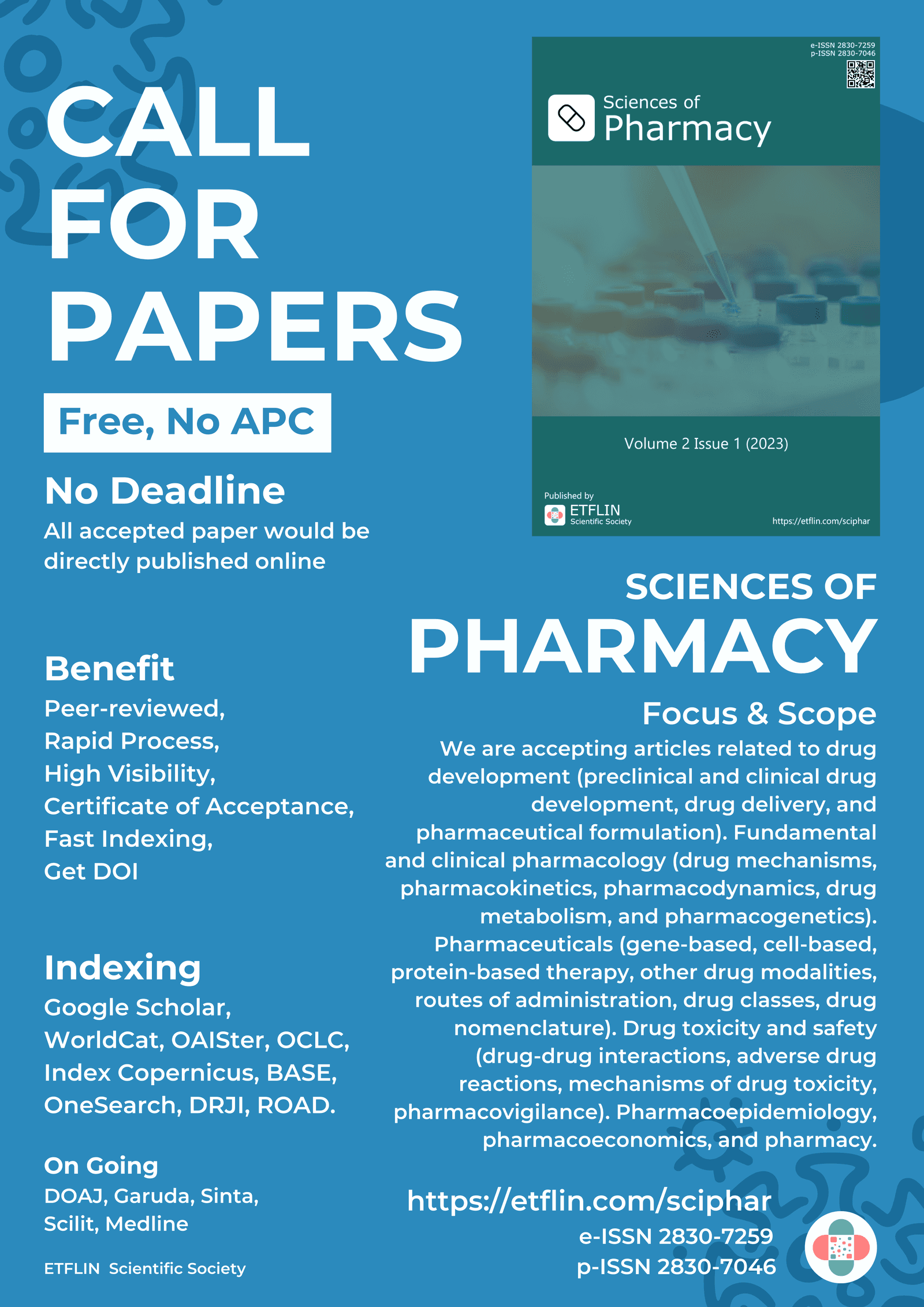 CALL FOR PAPER ON PHARMACY