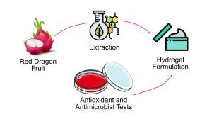Formulation and Stability Evaluation of Red Dragon Fruit (Hylocereus polyrhizus) Extract Gel Figures